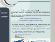 Tablet Screenshot of economics-human-trafficking.net